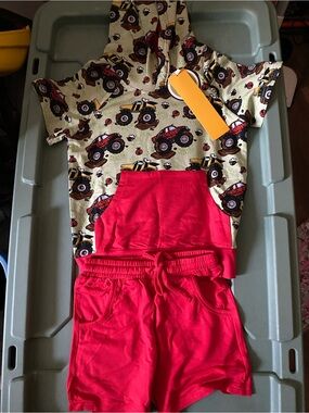 5/6 banboo French terry daywear short sey NWT